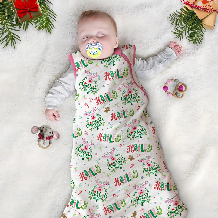 Custom Name "Whimsical Little Things" Sleep Bag - Zumbamboo