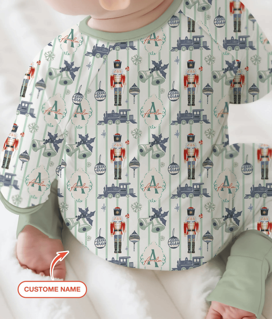 Custom Nutcracker Medium Blue Convertible Zippy - Zumbamboo