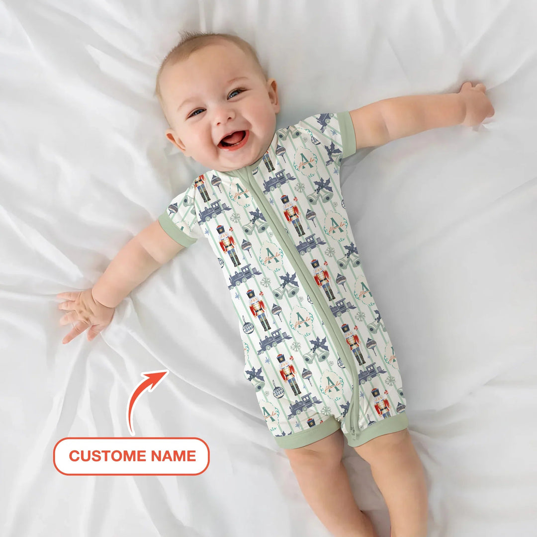 Custom Nutcracker Medium Blue Shorty Zippy , Custom Nutcracker Medium Blue Shorty Zippy - 0-3M