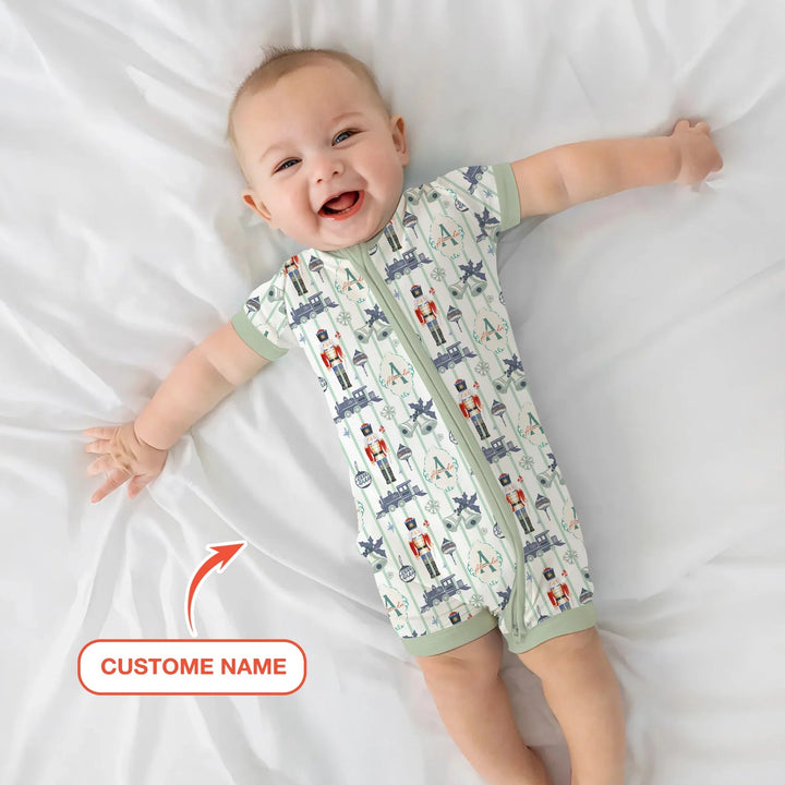 Custom Nutcracker Medium Blue Shorty Zippy , Custom Nutcracker Medium Blue Shorty Zippy - 0-3M