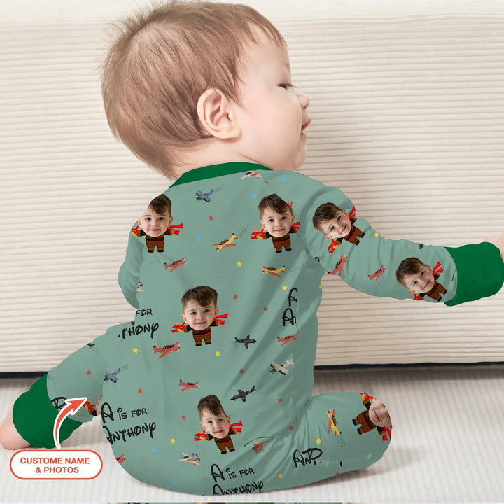 Custom Photo Face Dream Jobs Pilot Convertible Zippy - Zumbamboo