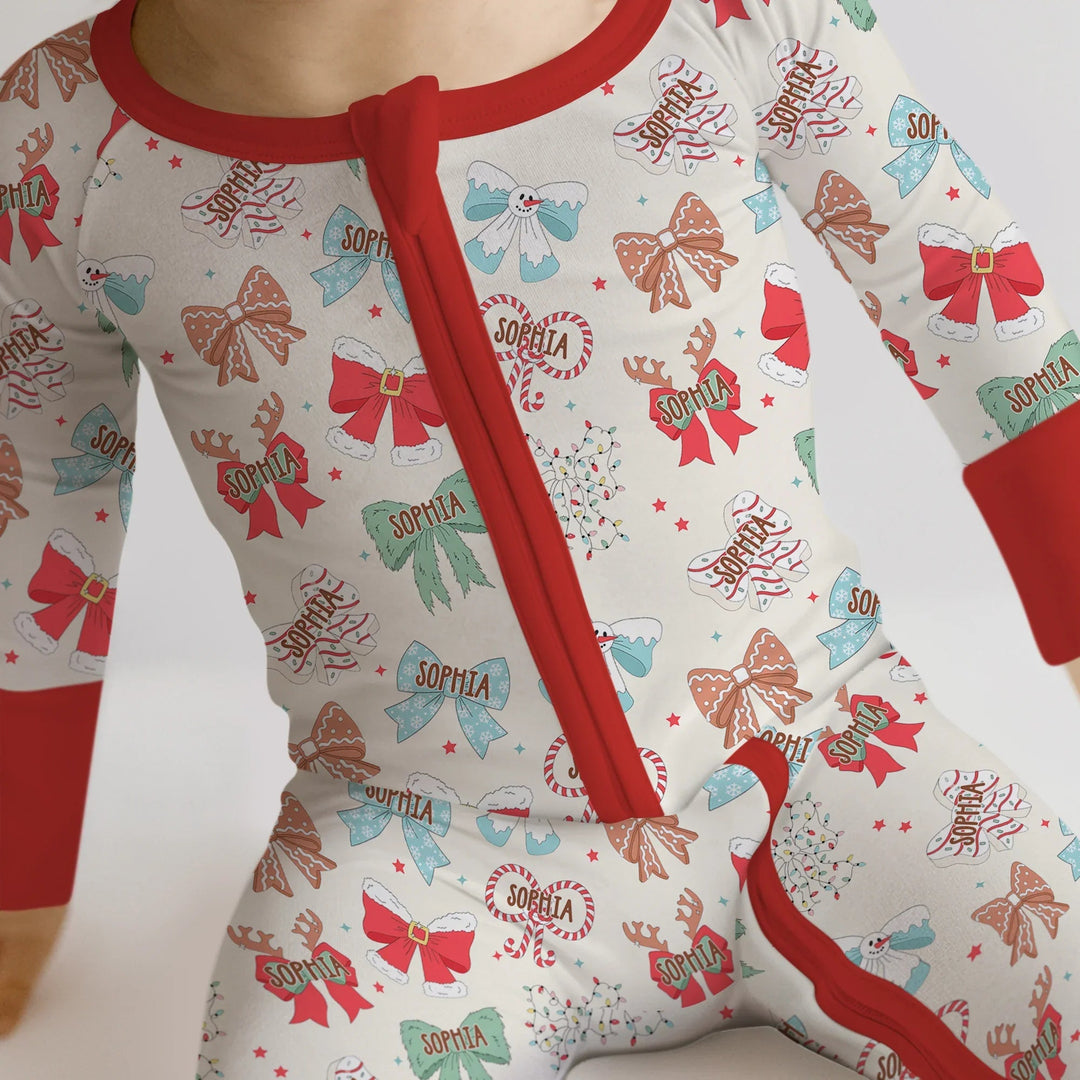 Custom Retro Bowl Christmas Convertible Zippy - Zumbamboo