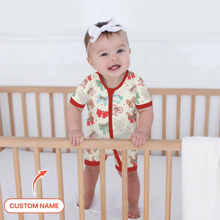 Custom Retro Bowl Christmas Shorty Zippy - Zumbamboo