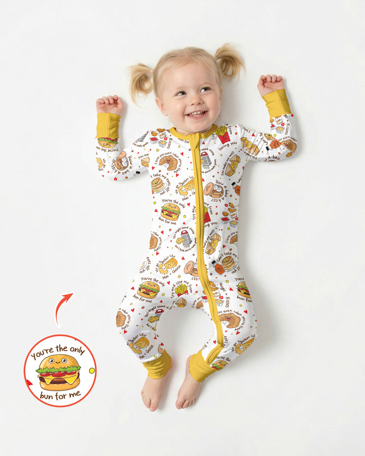 Food Puns Love Bamboo Convertible Zippy