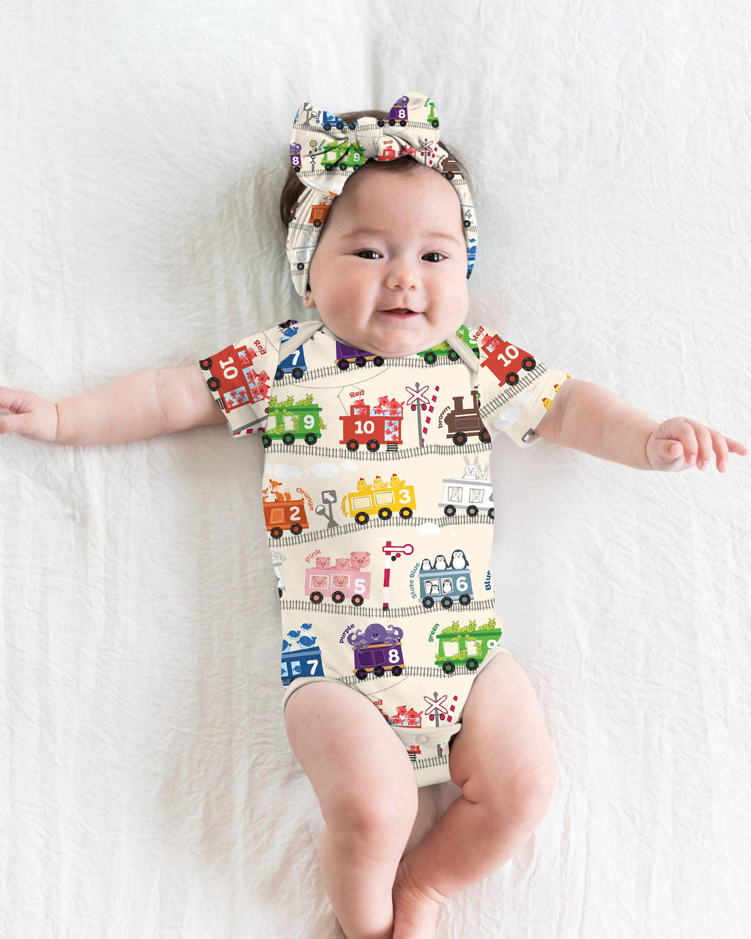 Color Train Bamboo Bodysuit