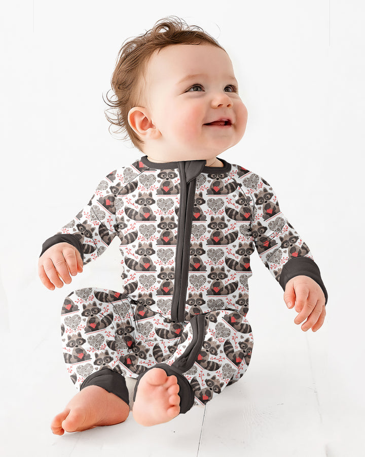 Valentine Raccoon Bamboo Convertible Zippy