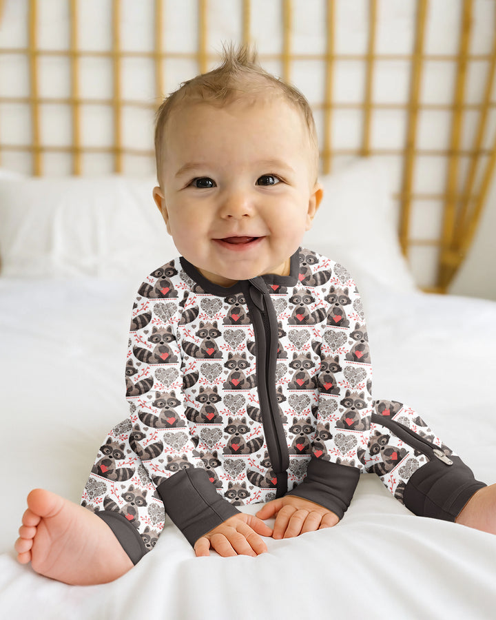 Valentine Raccoon Bamboo Convertible Zippy