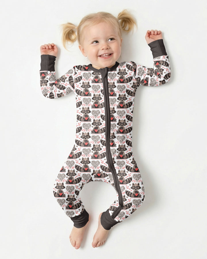 Valentine Raccoon Bamboo Convertible Zippy