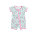Dental Shorty Zippered Romper , Dental Shorty Zippered Romper - 0-3M