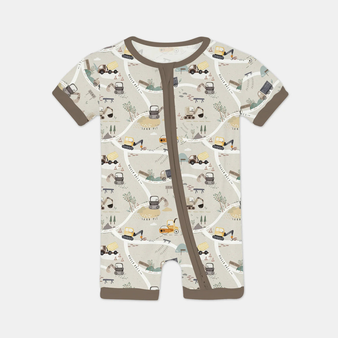 Diggers Route Map Shorty Zippy , Diggers Route Map Shorty Zippy - 0-3M