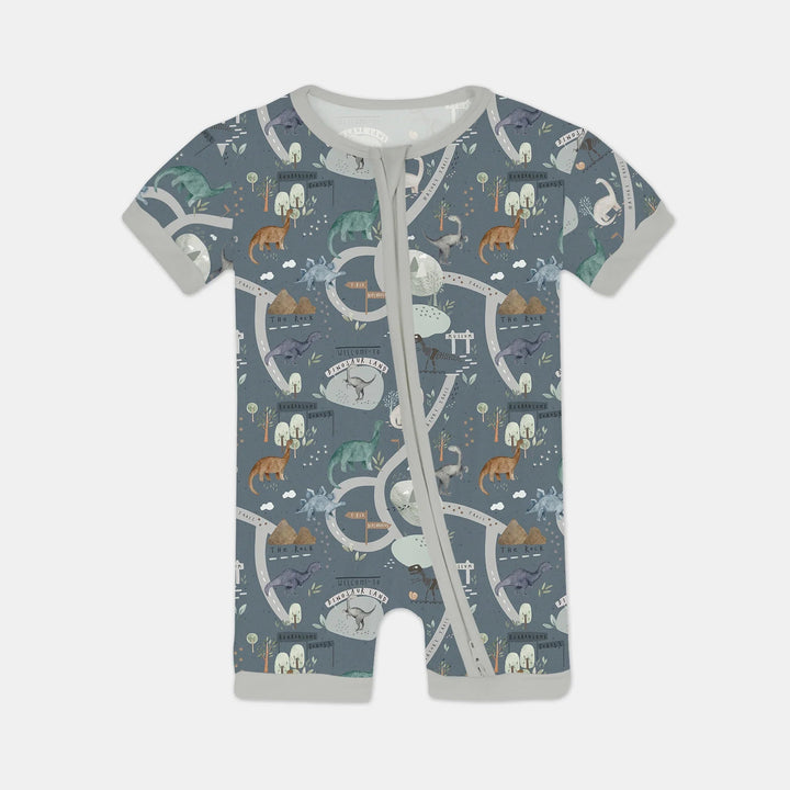 Dinosaur Route Map Shorty Zippy - Zumbamboo