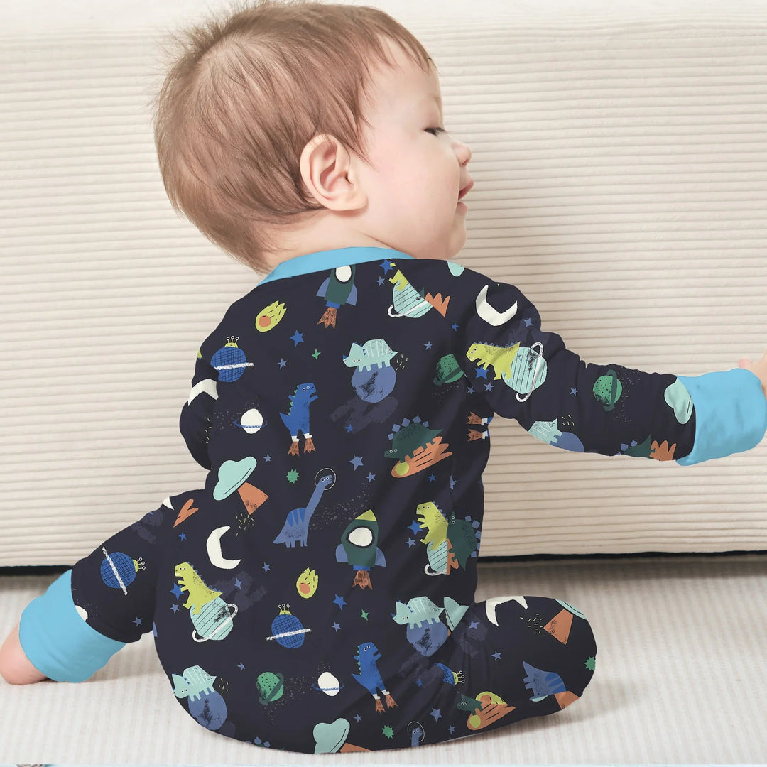 Dinosaurs Astronauts Convertible Zippy - Zumbamboo