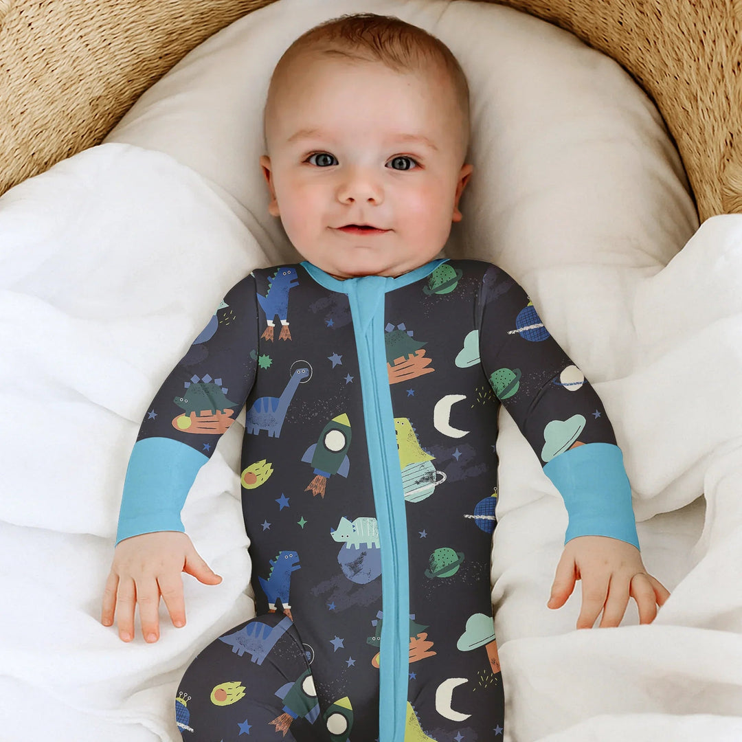 Dinosaurs Astronauts Convertible Zippy - Zumbamboo