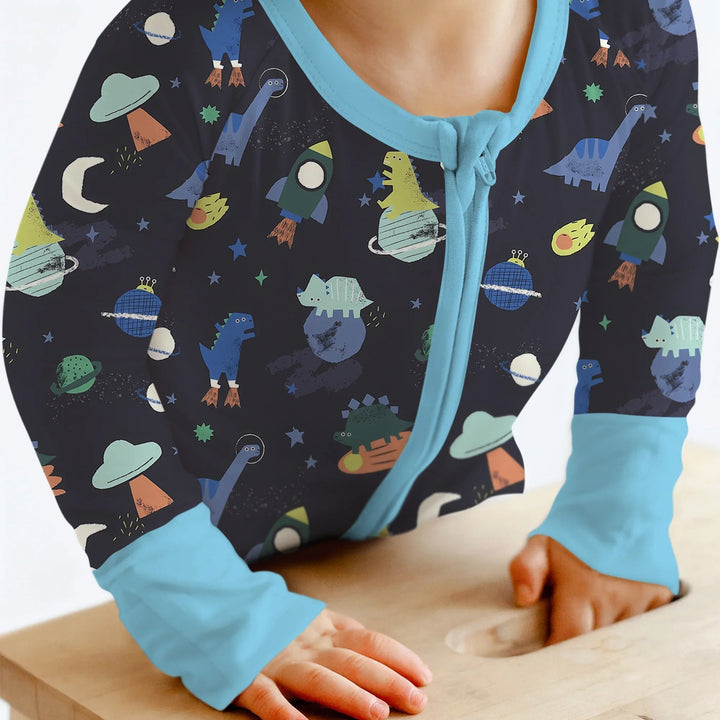 Dinosaurs Astronauts Convertible Zippy - Zumbamboo