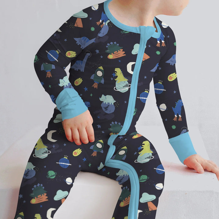 Dinosaurs Astronauts Convertible Zippy - Zumbamboo