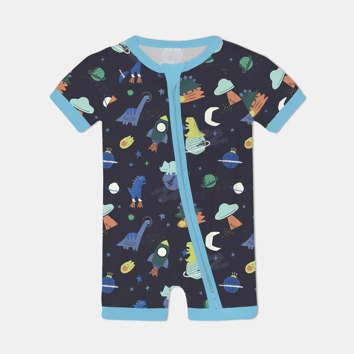 Dinosaurs Astronauts Shorty Zippy , Dinosaurs Astronauts Shorty Zippy - 0-3M