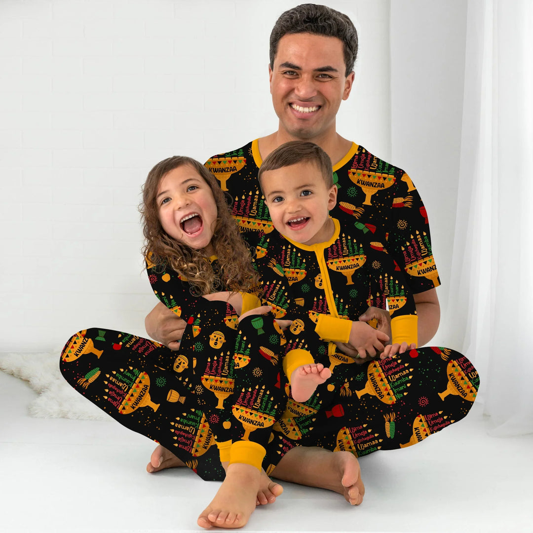 Happy Kwanzaa Men's Pajama Set