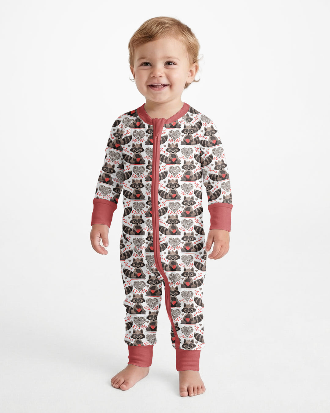Valentine Raccoon Bamboo Convertible Zippy