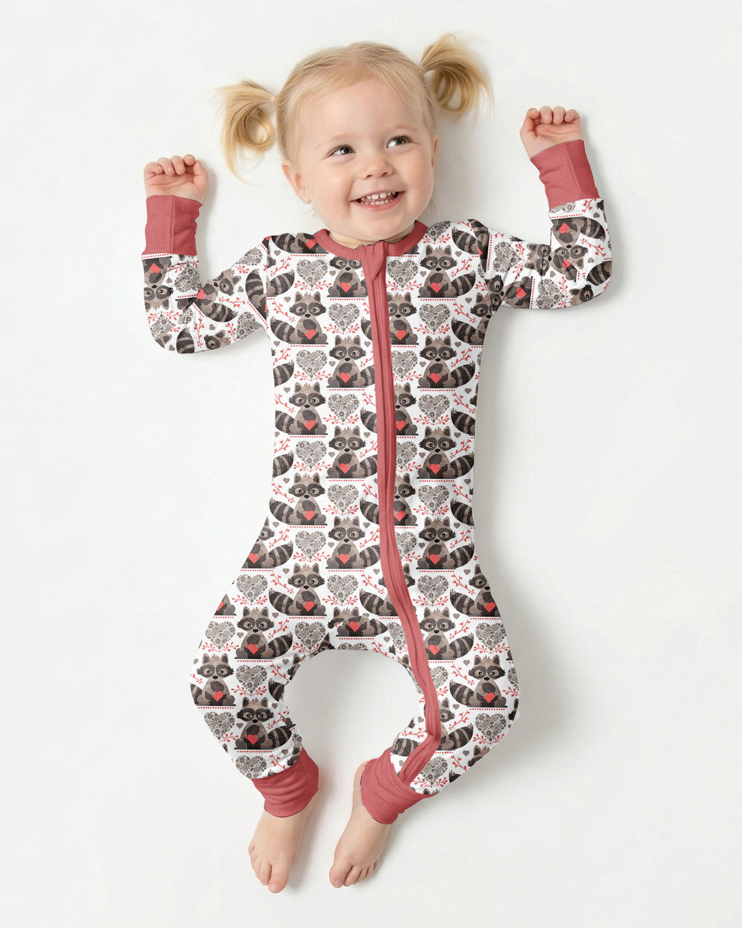 Valentine Raccoon Bamboo Convertible Zippy