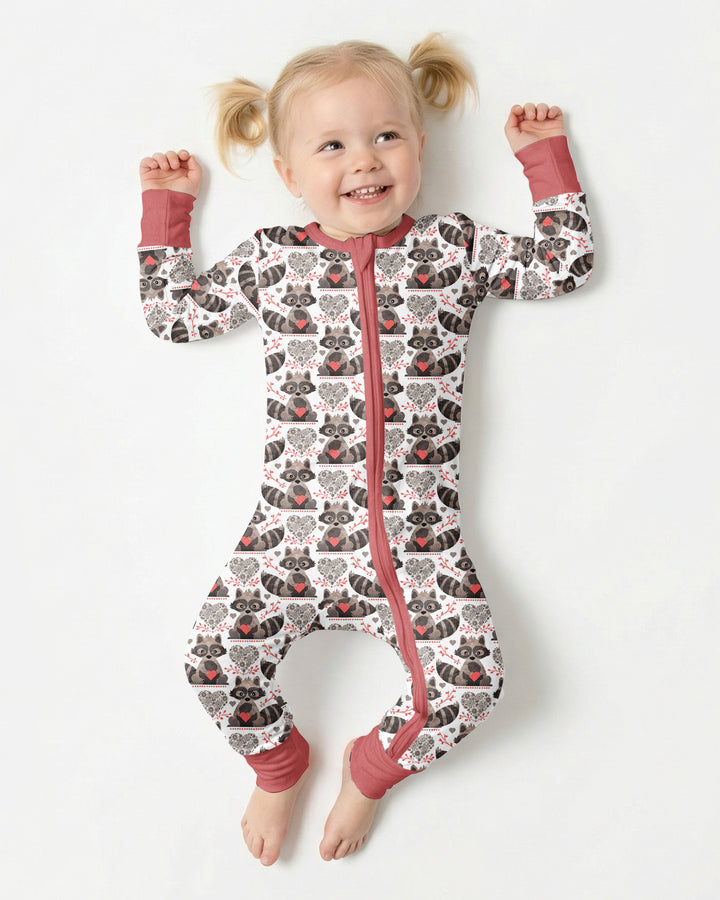 Valentine Raccoon Bamboo Convertible Zippy