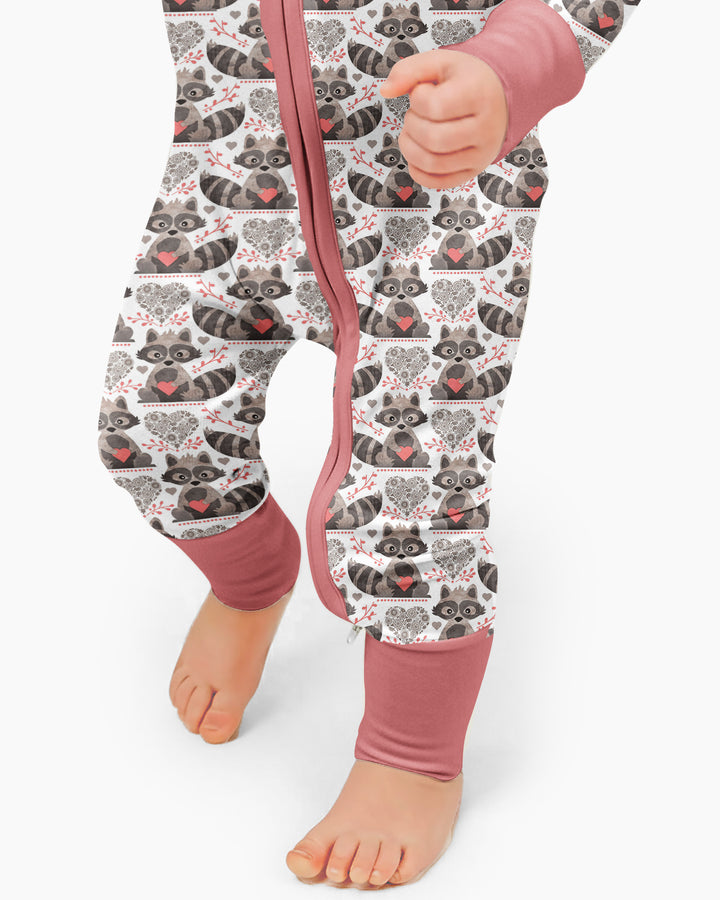 Valentine Raccoon Bamboo Convertible Zippy