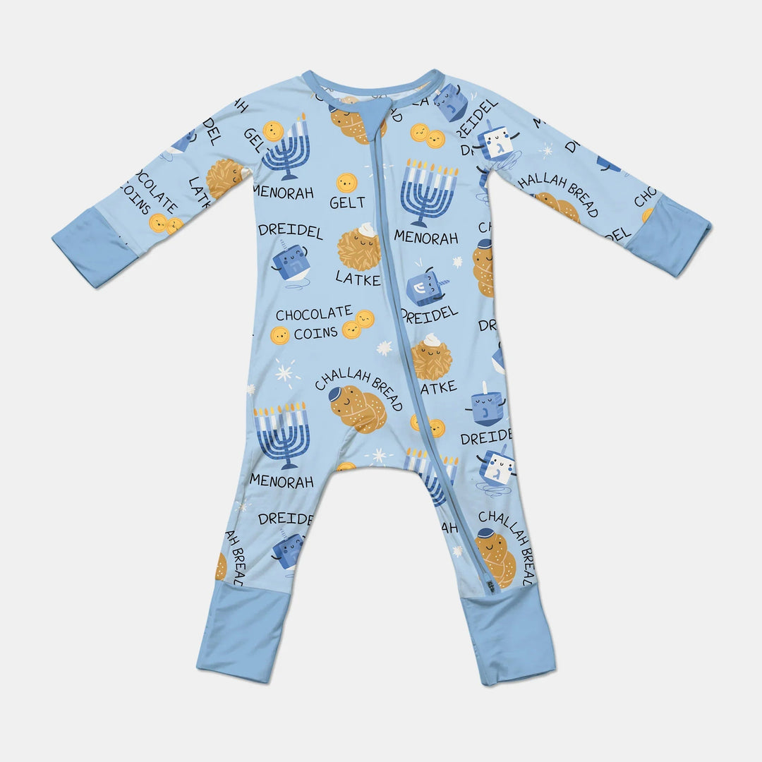 Family Hanukkah Matching Convertible Zippy - Zumbamboo