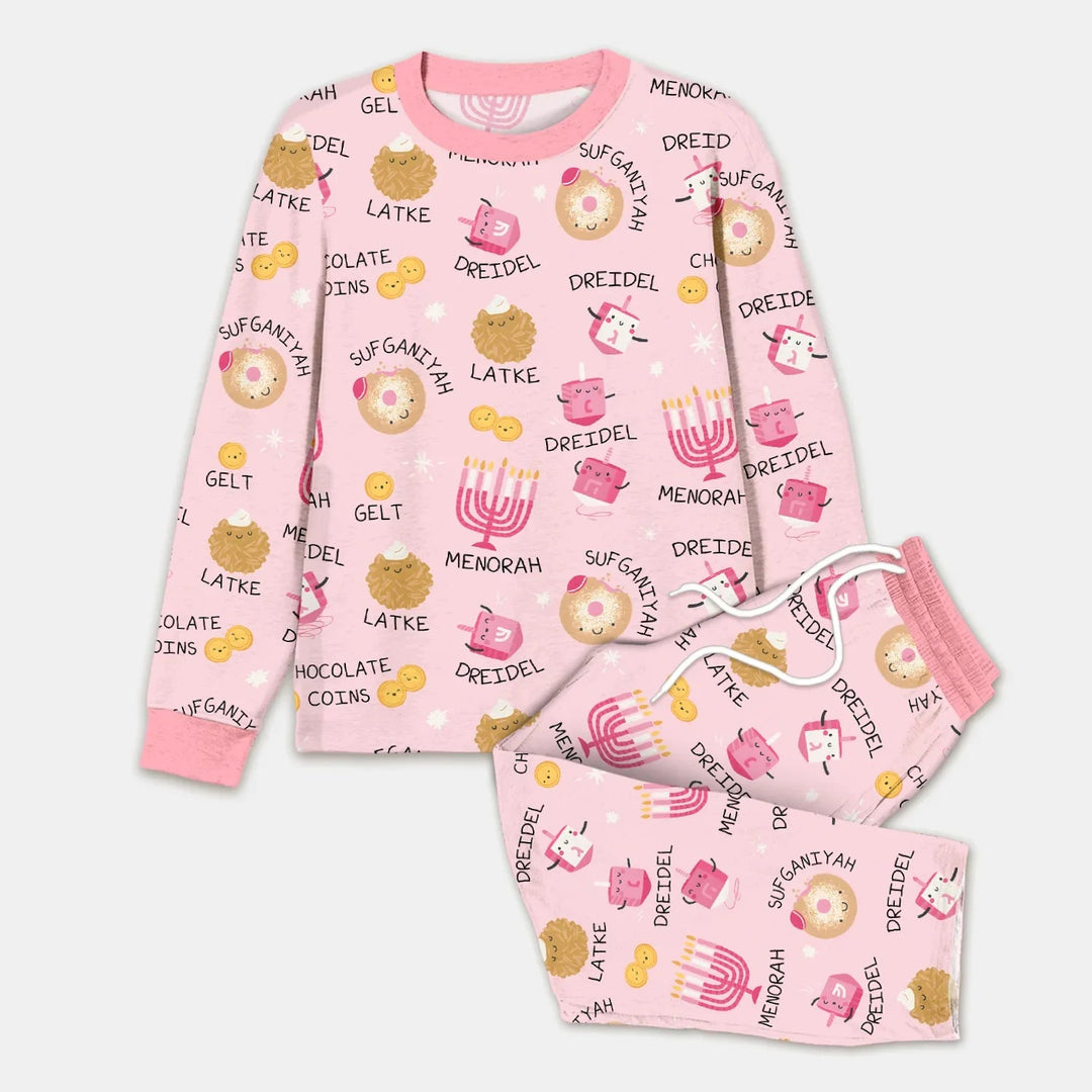 Family Hanukkah Matching Men's Pajama Set - Zumbamboo