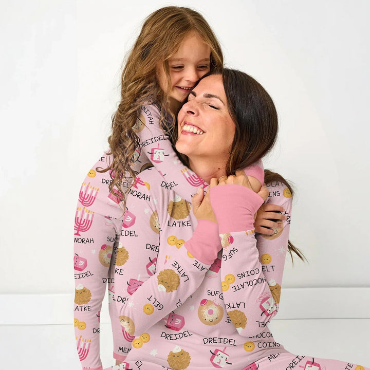 Family Hanukkah Matching Women Pajama Set - Zumbamboo
