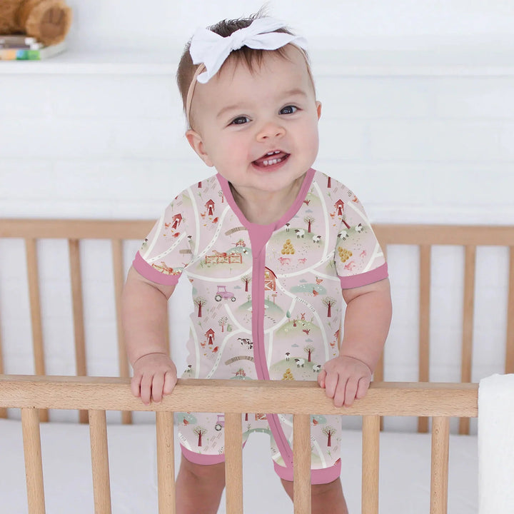 Farm Meadow Route Map Shorty Zippy , Farm Meadow Route Map Shorty Zippy - 0-3M