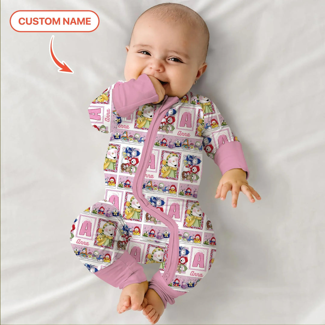 Gerippte Babykleidung mit individuellem Foto - Weich &amp; Skizzenhaft