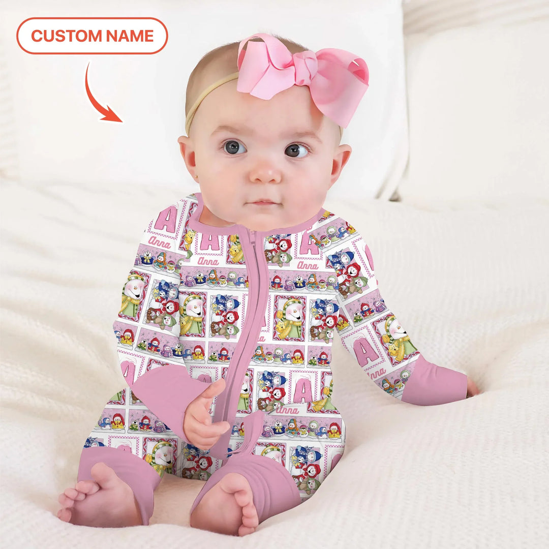 Gerippte Babykleidung mit individuellem Foto - Weich &amp; Skizzenhaft