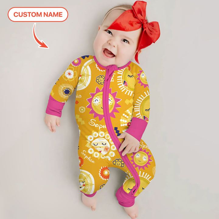 Gerippte Babykleidung mit individuellem Foto - Weich &amp; Skizzenhaft