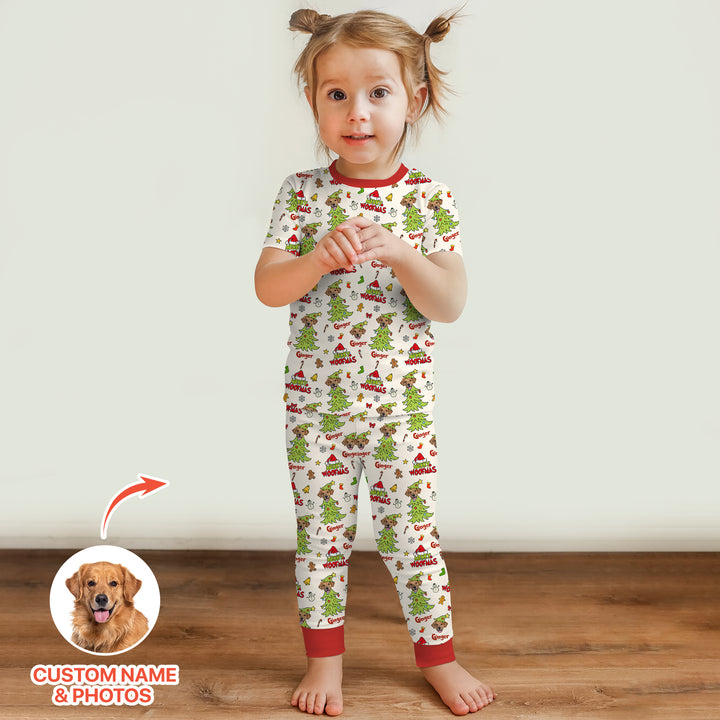 Zweiteiliges, kurzärmliges Pyjama-Set mit Marienkäfern