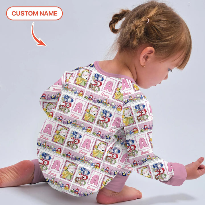 Gerippte Babykleidung mit individuellem Foto - Weich &amp; Skizzenhaft