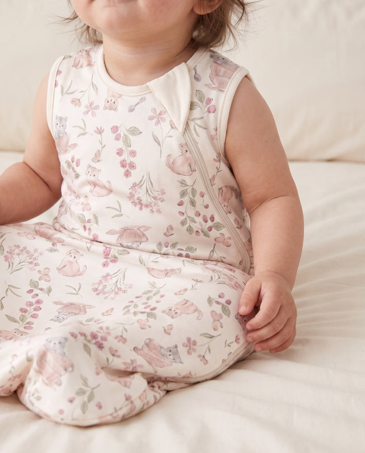 Berry Meadow Friends Bamboo Sleep Bag