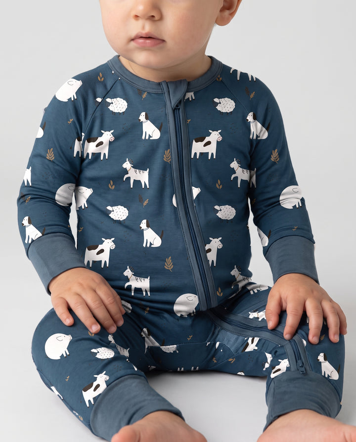 Tiny Farm Friends Bamboo Convertible Zippy