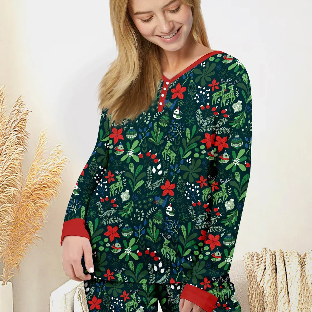 Garden of Joy Women Pajama Set - Zumbamboo