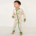Geese and Ducks Convertible Zippered Romper , Geese and Ducks Convertible Zippered Romper - Newborn
