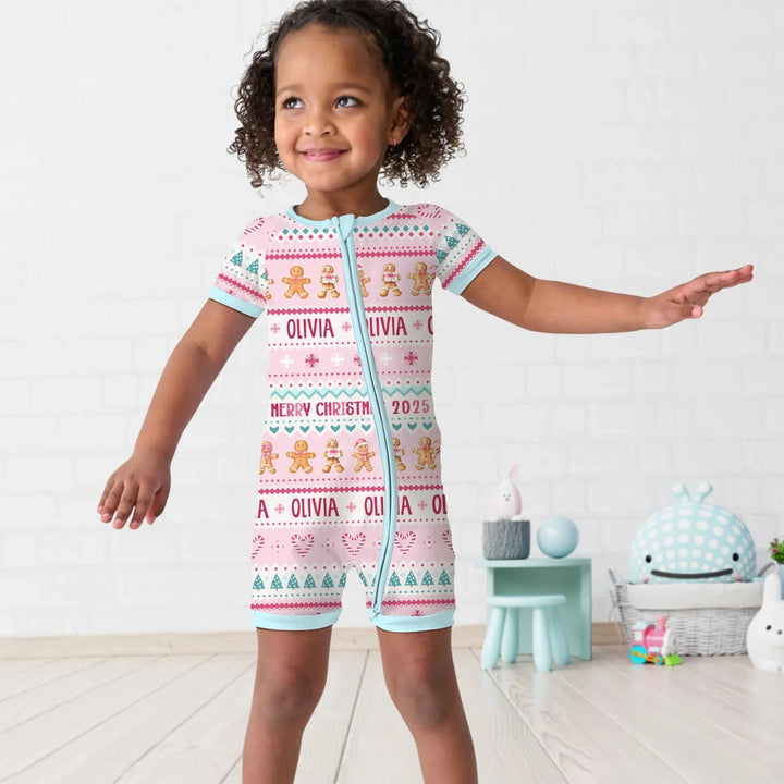 Gingerbread the Pink Custom Name Shorty Zippy - Zumbamboo