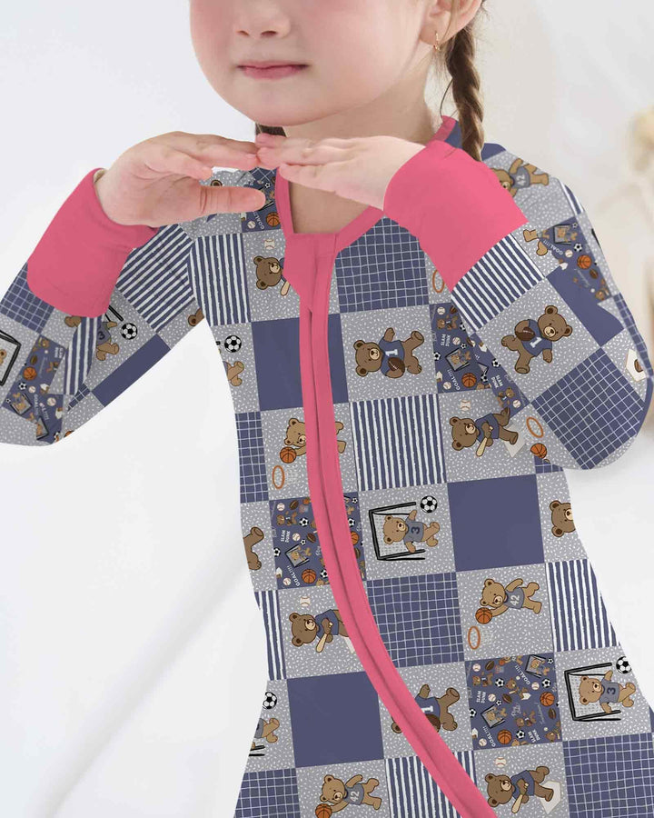 Game Day Teddy Bamboo Convertible Zippy