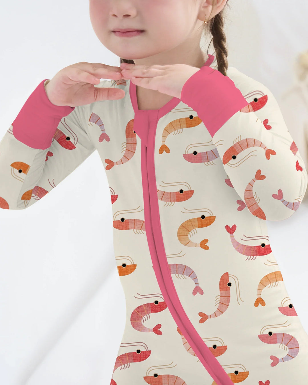 Sweet Shrimp Parade Bamboo Convertible Zippy