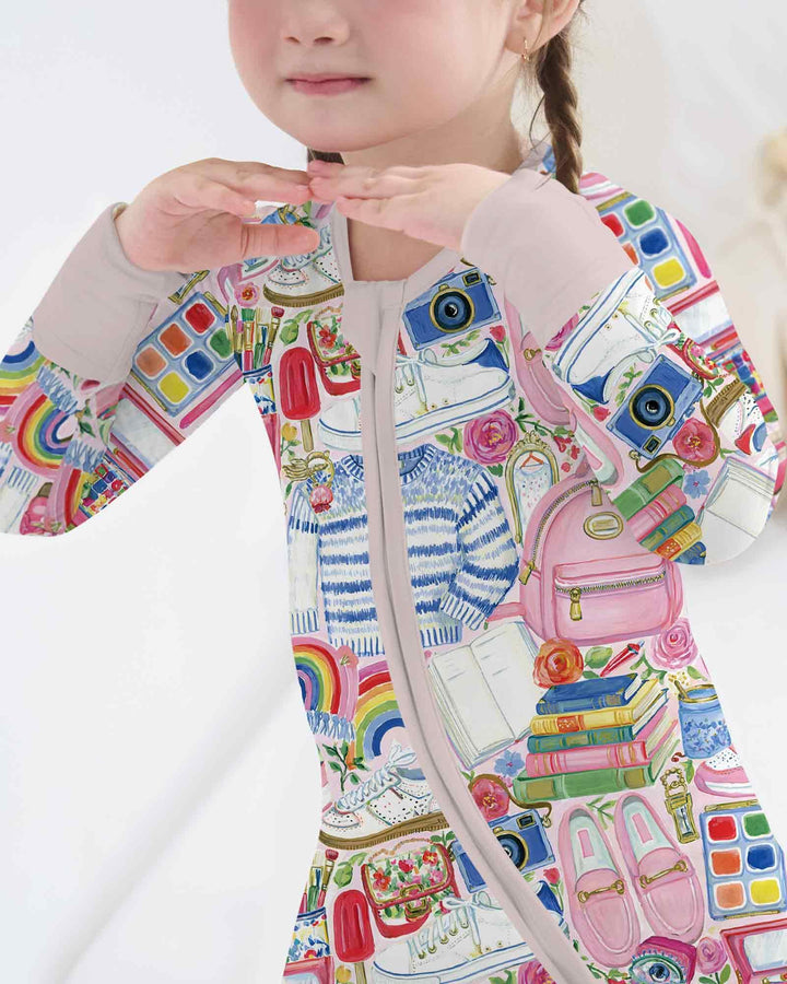 Gerippte Babykleidung mit individuellem Foto - Weich &amp; Skizzenhaft