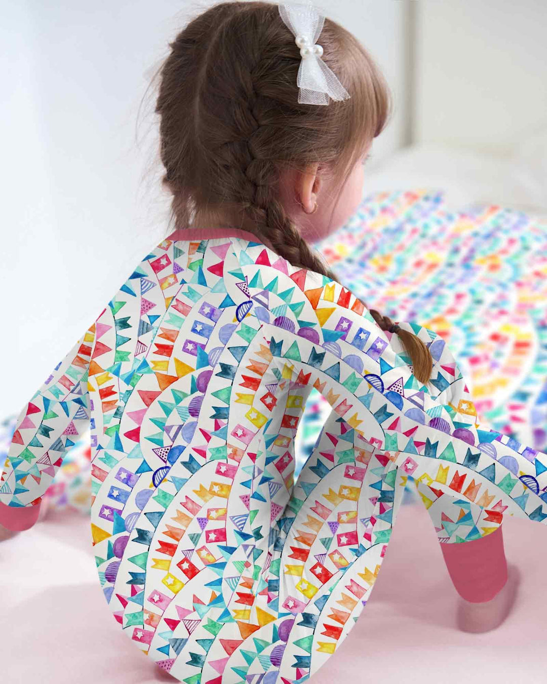 Gerippte Babykleidung mit individuellem Foto - Weich &amp; Skizzenhaft