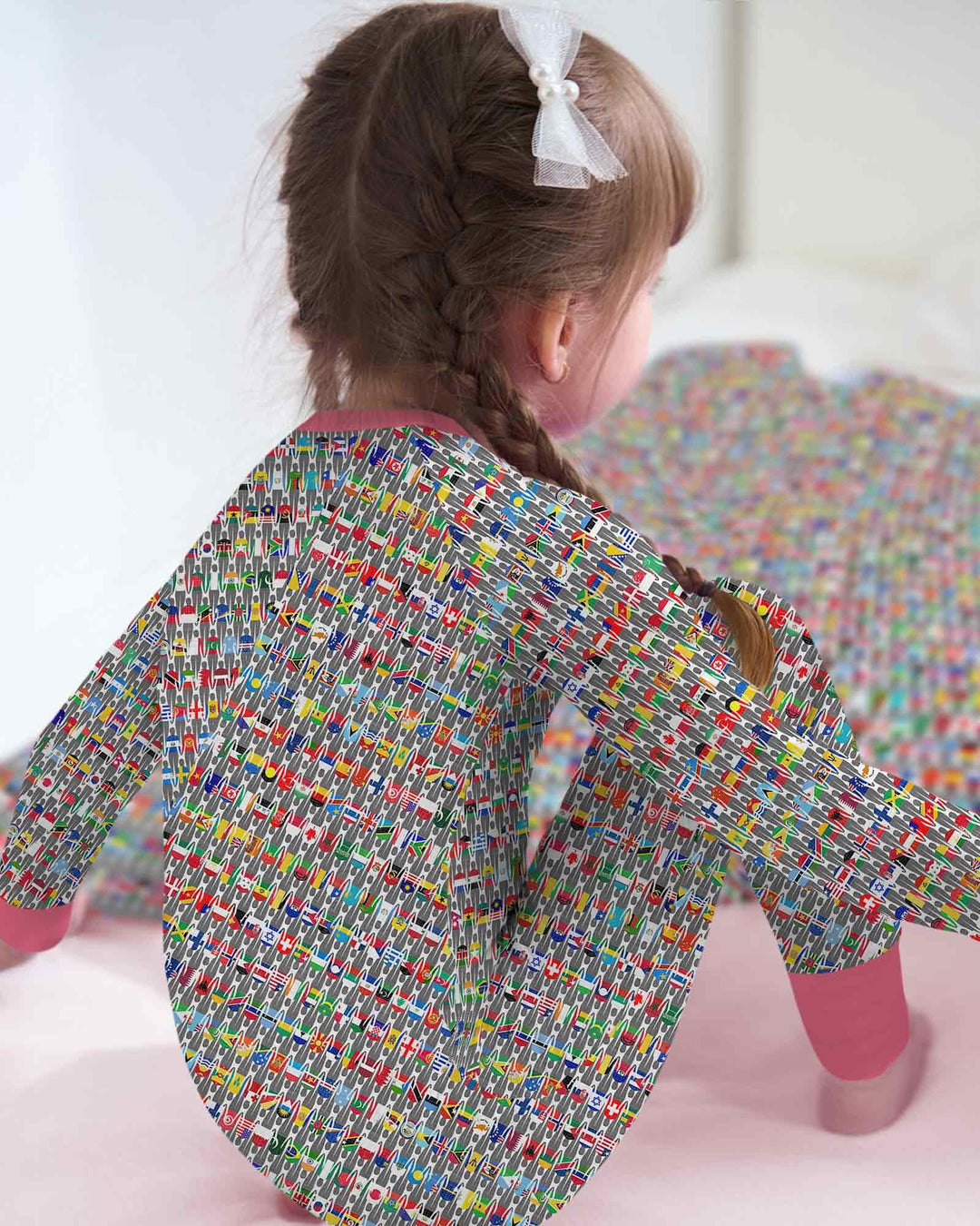 Gerippte Babykleidung mit individuellem Foto - Weich &amp; Skizzenhaft