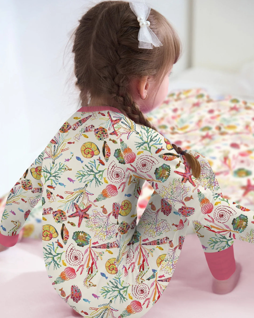 Tropical Reef Whimsy Bamboo Convertible Zippy