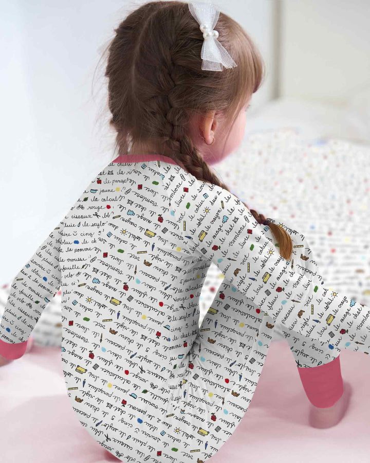 French Classroom Notes Bamboo Convertible Zippy