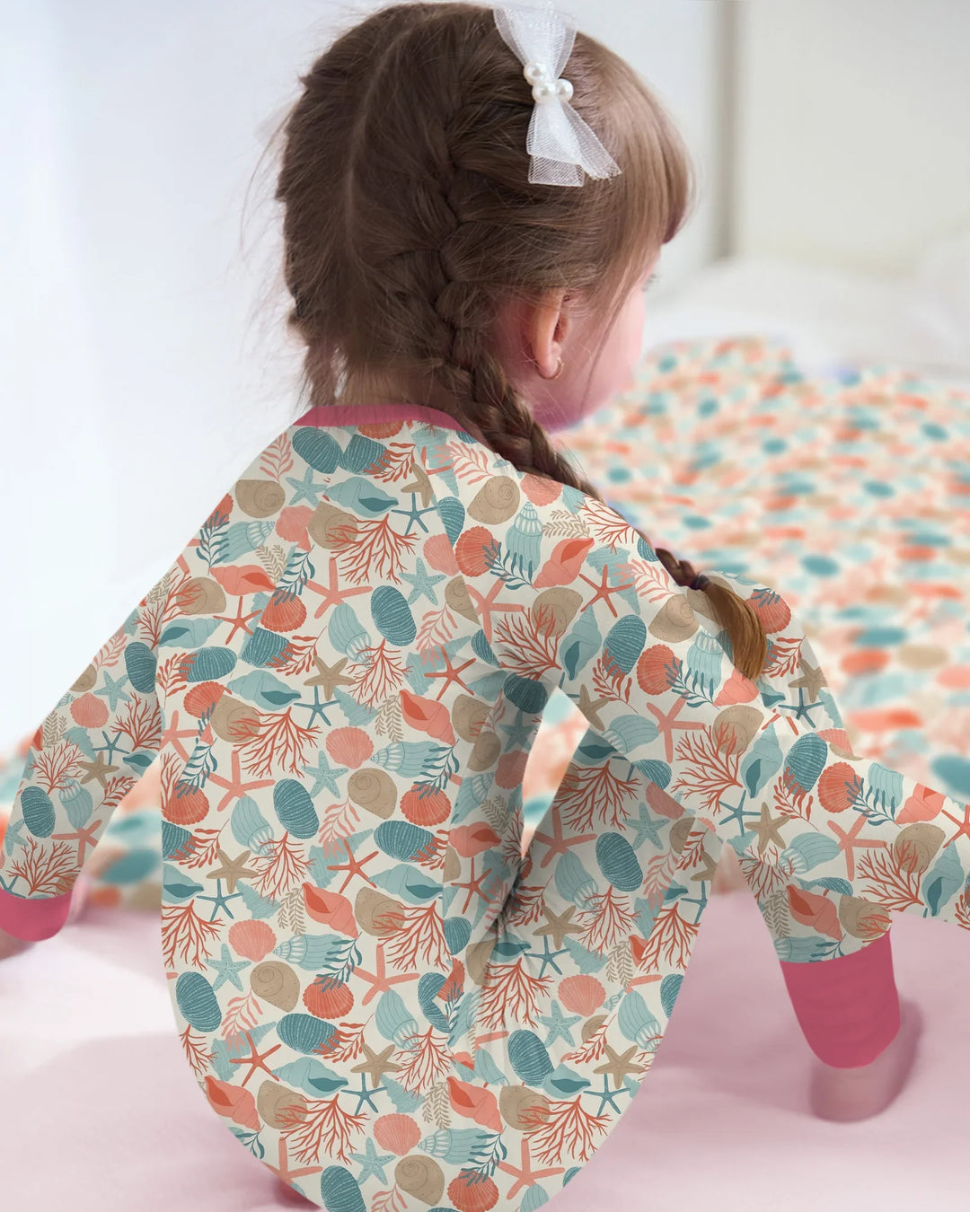 Gerippte Babykleidung mit individuellem Foto - Weich &amp; Skizzenhaft