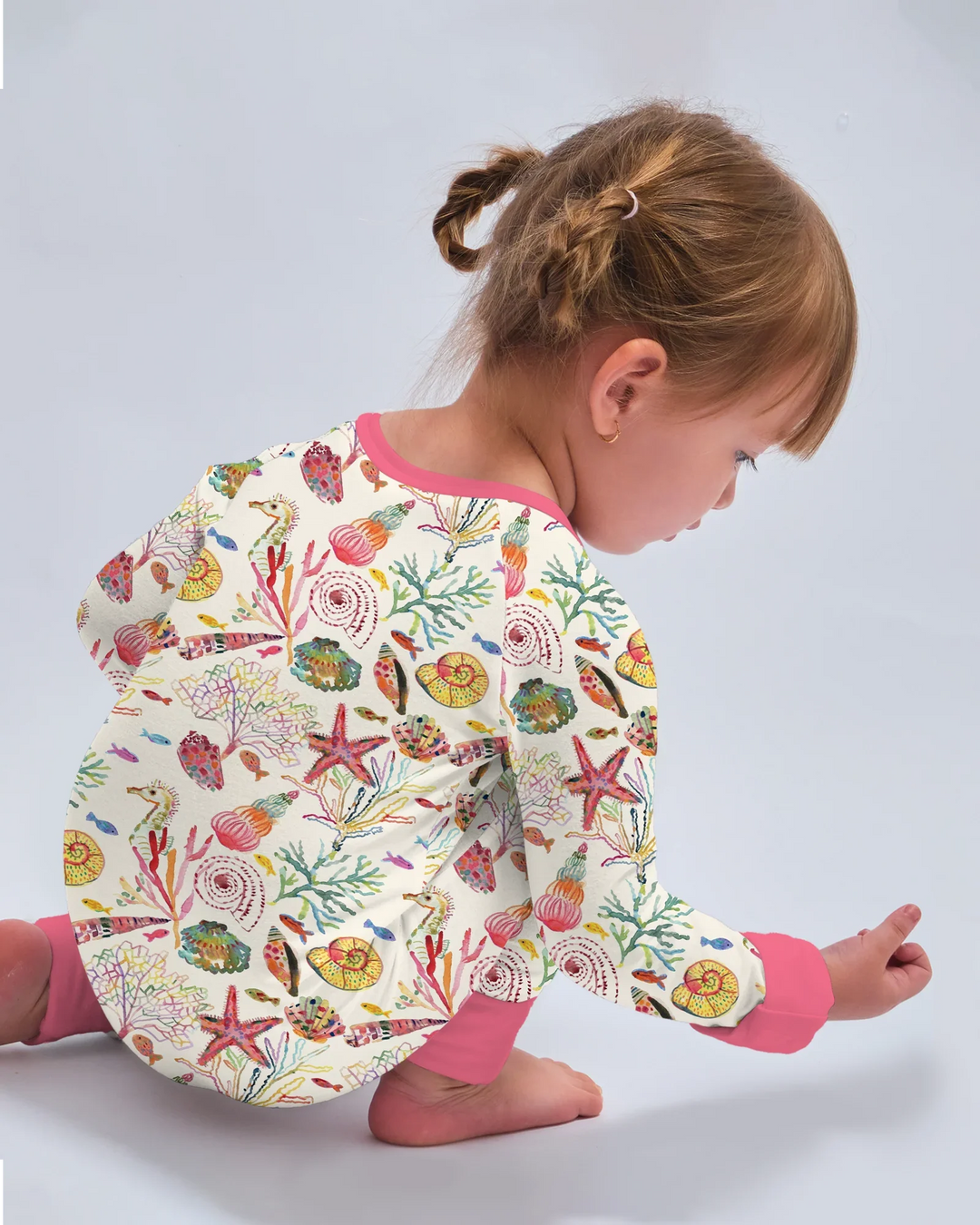 Tropical Reef Whimsy Bamboo Convertible Zippy