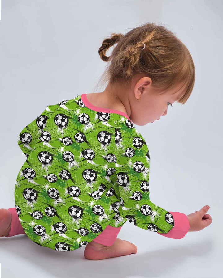 Green Soccer Energy Bamboo Convertible Zippy