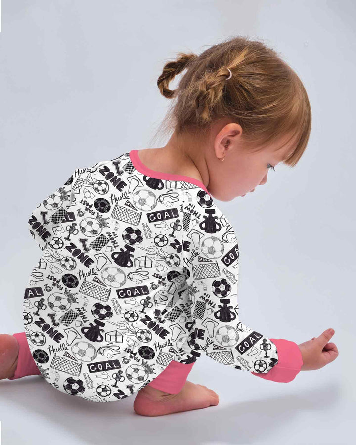 Soccer Doodle Bamboo Convertible Zippy